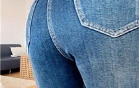 【Mico兔】牛仔裤臀部灯    250206-15