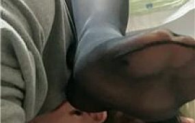 【九朝】近距离黑丝碾压踩 JS250220-23