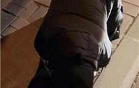 【大小姐S】深夜户外捆绑遛狗 JS250220-26