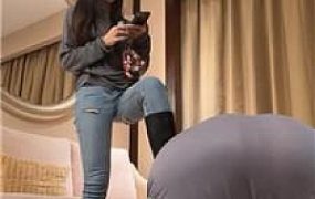 【缈缈】长靴跳踩/香水控制/掐乳坐脸 bf50411