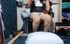 【伪娘和人妻】恋足调蓬头垢面的狗 JS250302-19