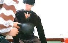 【银南女帝】嘴叼纸尿裤/鞋抽耳光/鞭打 JS250113-4