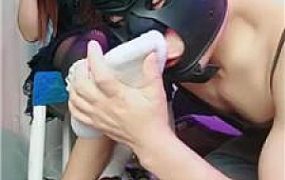 【美柠】皮鞋白袜诱惑超骚CD奴 JS250112-58