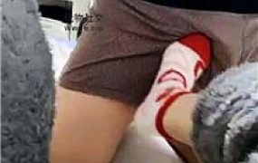 【小羊咩咩】毛巾棉袜踢裆踩虐蹂躏 JS250111-14