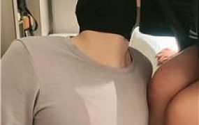 【魔仙集中地】姐妹花S-运动鞋白袜+高跟踩踏 JS250110-7