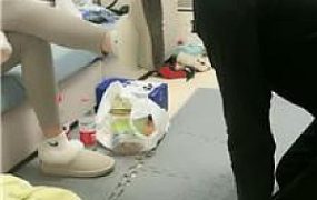 【文化】跪舔脏毛拖鞋白棉袜 JS250109-28