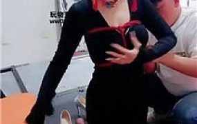 【鸿运双女团】小三母狗就是骚【上】 JS250314-5