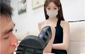 【楚楚】清理脏长靴/踩踏/掐乳 bf51268