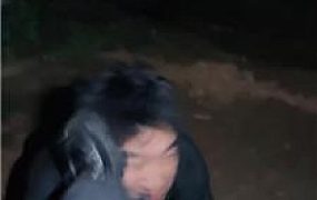 【刘二狗】户外短靴黑袜玉足虐 JS250318-19