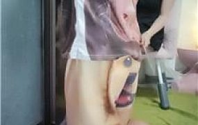 【柠檬】藤条重度虐打废物奴 JS250328-12