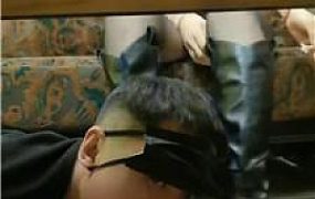 【文文文】素人S-KTV-长靴黑丝脚蹂躏 JS250413-30