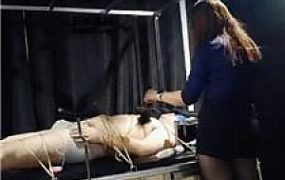 【纱月桃】捆绑挠痒刑讯逼供 JS250413-3