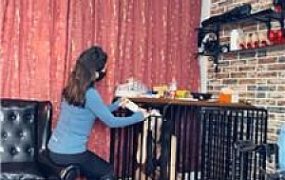 【冷颜】母畜-囚禁狗笼羞辱虐  JS250413-10