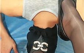 【魅影】戒尺惩罚-重度虐乳 JS250408-12