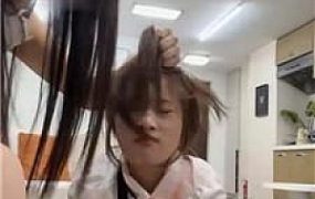 【婉晴】情侣奴-抽耳光/丝袜捆绑-舔脚丫 JS250426-10