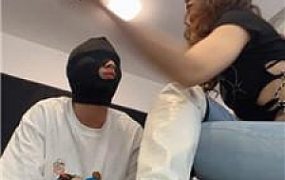 【倪小主】长靴紫丝碾压踩-踢裆 JS250503-4