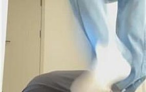 【美娜格格】运动后超臭原味白袜辱 JS250429-5