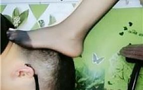 【女主桃子】黑丝玉足恋足狂舔 JS250505-5