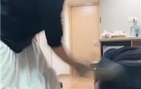 【郑州00后情侣】看老婆怎么玩虐前任奴 JS250514-15