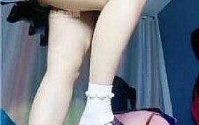 【美柠】皮鞋白袜玩虐cd JS250526-10