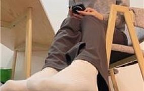 【Siu姐姐】原味白袜脚蹂躏踩狗 JS250525-9