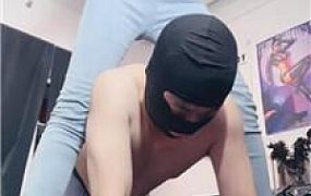 【倪小主】清理脏鞋底-拖鞋高跟碾压踩 bf53757