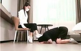 【爆爷】前女友小白鞋船袜暴揍 JS250605-10