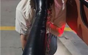 【冷颜】车外调-长靴白袜强迫虐 JS250602-45