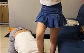 【晴天】健身后原味鞋袜玩贱奴【双视角版】 bf54060