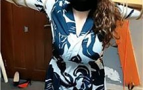 【东营天香百合】捆绑囚禁变装奴 JS250530-24