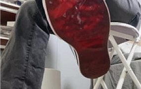 【香芋朱朱】每日一鹿之帆布鞋棉袜互动灯    250529-27