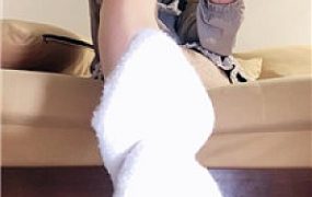 【奶味小仙女】白袜肉丝控（香水）    250527-14