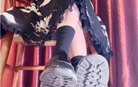 【奶味小仙女】黑棉袜憋训练    250622-14