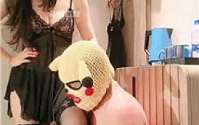 【圆S】黑色诱惑虐骚贱奴 JS250622-11