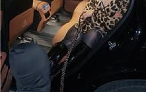 【冷颜】长靴黑丝车外调奴 JS250619-17