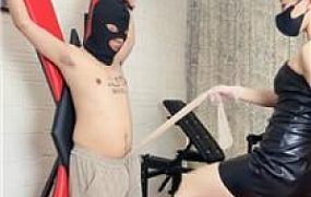 【冷颜】X刑架捆绑-鞭打-涂鸦羞辱 JS250618-11