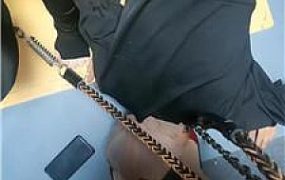 【天香百合】铁链吊绑-丝袜塞嘴-奴下奴场 JS250619-4