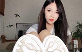 【椰酱】小白鞋白袜裸足寸止    250614-31