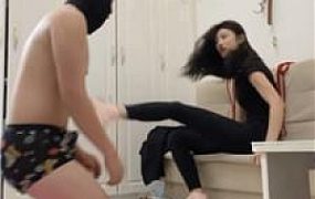 【思慕】舔闻粉鞋白棉袜-抽耳光鞭打 bf54599