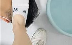 【芷涵】脏运动鞋船袜辱 JS250608-8