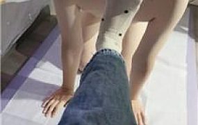 【驯兽师】sp抽-跪舔脏臭棉袜 JS250607-8