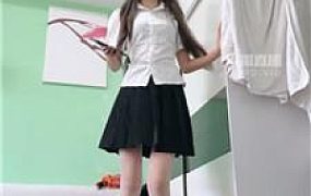 【鹿可】学生小主-皮鞋白丝踩虐 JS250801-29