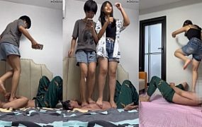 【萝莉酱】女孩们的跳跺地狱 ACYC-4007