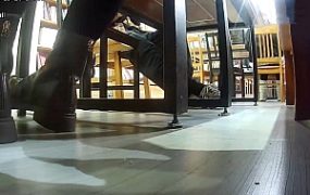 【无意识】户外书店凳下粗跟短靴踩手 ACYC-2683