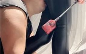 【甜音】皮裤女神近距离羞辱虐 JS250726-20