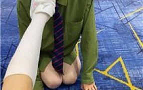 【织羊】可爱学生主-粉鞋白袜+高跟虐哥哥 bf55873