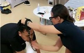 【丽娜】高跟白船袜玉足舔-伺候沐足 JS250723-33