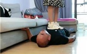 【西北傻子】运动后原味鞋袜玩贱奴  JS250712-49