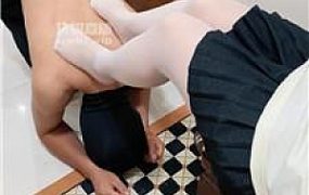 【香香】镜前羞辱-白丝诱惑脚奴 JS250707-29