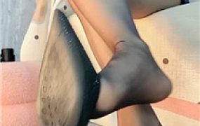 【苒苒】黑丝高跟寸止    250623-24